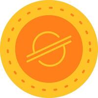 Steller Lumens Icon Design Symbol vector