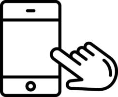 Smartphone Icon Design Symbol vector