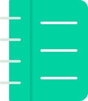 Notebook Icon Design Symbol vector
