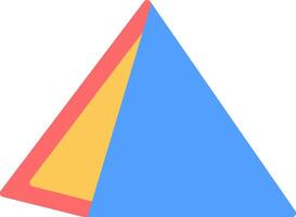 Pyramids Icon Design Symbol vector
