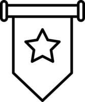 Pennant Icon Design Symbol vector