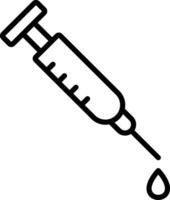 Injection Icon Design Symbol vector