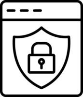 Web Security Icon Design Symbol vector