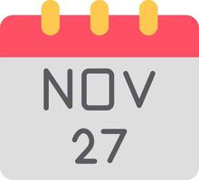 Calendar Icon Design Symbol vector