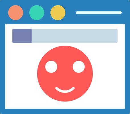 Web Browser Icon Design Symbol