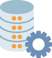 Database Management Icon Design Symbol vector