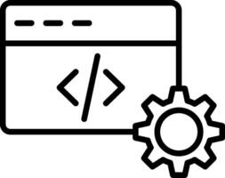 Web Development Icon Design Symbol vector