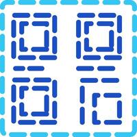 Qr Code Icon Design Symbol vector