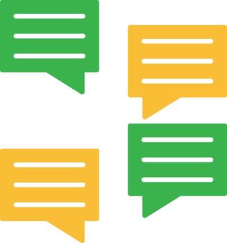 Message Icon Design Symbol vector