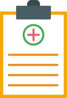 Medical Record Icon Design Symbol vector