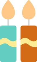 Candle Icon Design Symbol vector