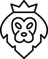 Lion Icon Design Symbol vector