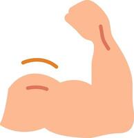 Arm Muscle Icon Design Symbol vector