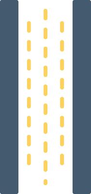 Road Icon Design Symbol