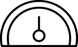 Speedometer Icon Design Symbol vector