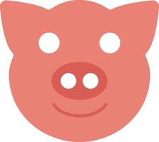 Pig Icon Design Symbol vector