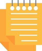 Sticky Notes Icon Design Symbol vector