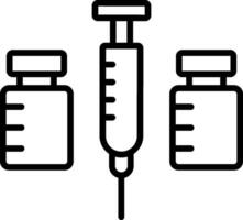Vaccination Icon Design Symbol vector