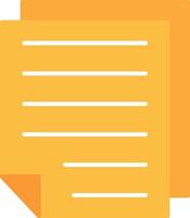 Note Icon Design Symbol vector