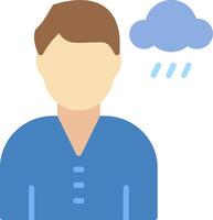 Depression Icon Design Symbol vector