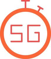 5g Icon Design Symbol vector