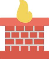 Firewall Icon Design Symbol vector