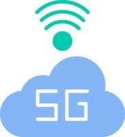 Cloud connection Icon Design Symbol vector