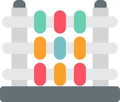 Abacus Icon Design Symbol vector