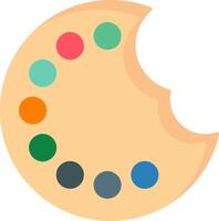 Palette Icon Design Symbol vector