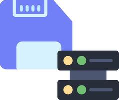 Backup Icon Design Symbol vector