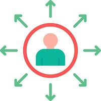 Networking Icon Design Symbol vector