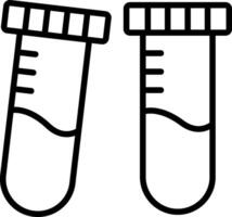 Test Tube Icon Design Symbol vector