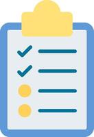 Checklist Icon Design Symbol vector