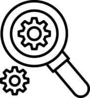 Search Engine Icon Design Symbol vector