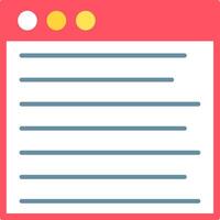 Web Browser Icon Design Symbol vector