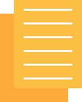 Notes Icon Design Symbol vector