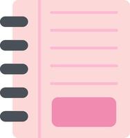 Diary Icon Design Symbol vector