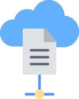 Cloud Storage Icon Design Symbol vector