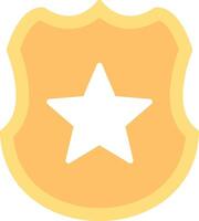 Police Badge Icon Design Symbol vector