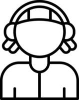 Reggae Woman Icon Design Symbol vector