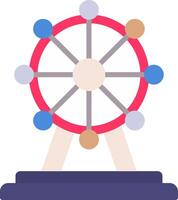 London Eye Icon Design Symbol vector