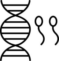Genes Icon Design Symbol vector