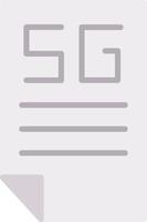 Document Icon Design Symbol vector