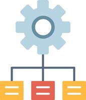 Hierarchy Icon Design Symbol vector