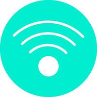 Wifi Signal Icon Design Symbol vector