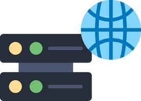 Web Hosting Icon Design Symbol vector