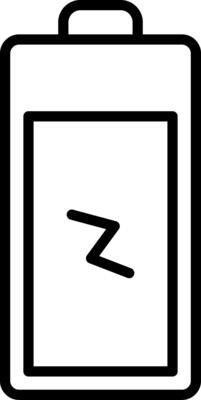 Full Battery Icon Design Symbol