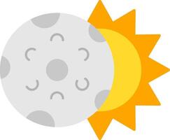 Eclipse Icon Design Symbol vector