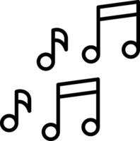 Musical Notes Icon Design Symbol vector