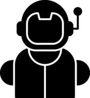 Astronaut Icon Design Symbol vector
